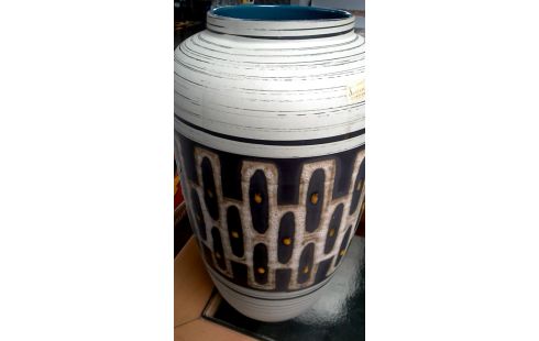 JARRÓN AÑADA GRANDE GRIS PARDO