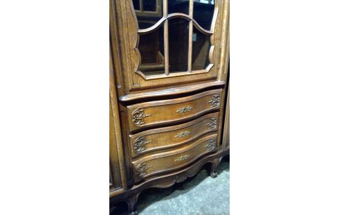 GARDE ROBES ANCIENNE CHENE SCULPTE