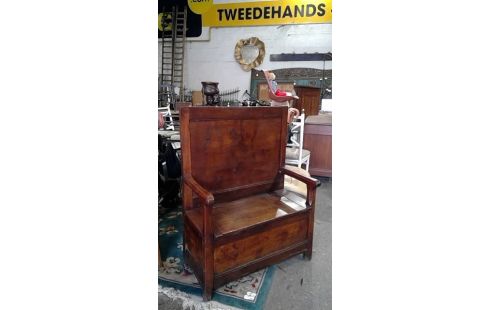 BANC COFFRE EN CHENE