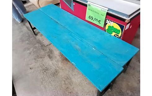 BANC METAL ST FER FORGÉ
