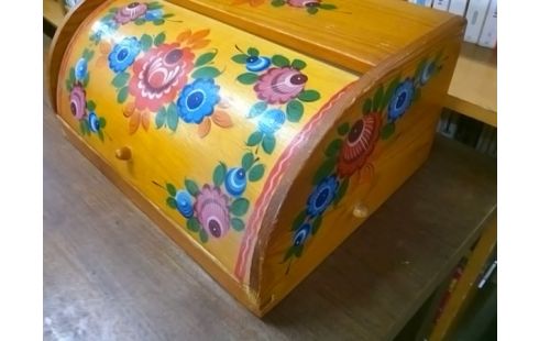 HUCHE A PAIN MOTIF FLEURS