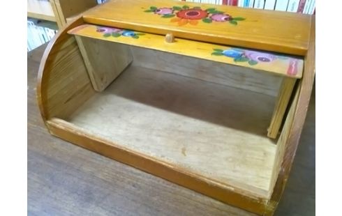 HUCHE A PAIN MOTIF FLEURS