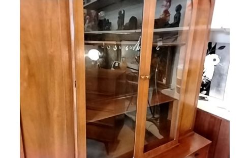 BIBLIOTHEQUE VITREE SCANDINAVE VINTAGE