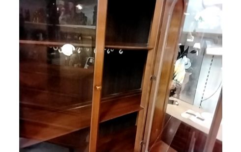 BIBLIOTHEQUE VITREE SCANDINAVE VINTAGE