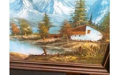 CADRE PAYSAGE BORDS DE L'EAU