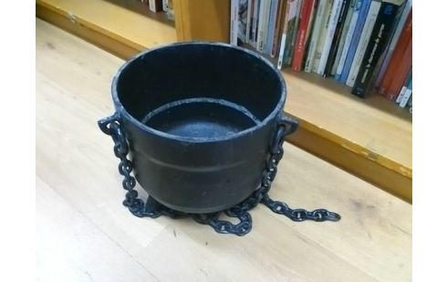 CHAUDRON NOIR EN FONTE PM