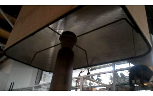 LAMPADAIRE VINTAGE CUIVRE