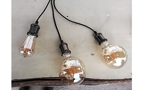 SUSPENSION DESIGN 3 AMPOULES LED