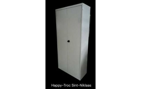 ARMOIRE DE BUREAU METAL GRIS