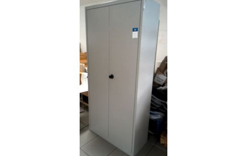 ARMOIRE DE BUREAU METAL GRIS