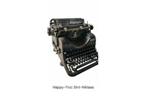 MACHINE A ECRIRE OLYMPIA ANTIQUE