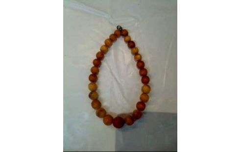 KETTE BERNSTEIN PERLEN BUTTERSCOTCH