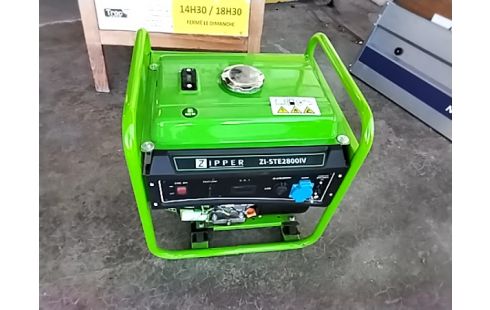 GROUPE ELECTROGENE ZIPPER 3200W NOTICE ACCRSV