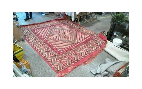 TEPPICH ROT HANDGEKNÖPFT