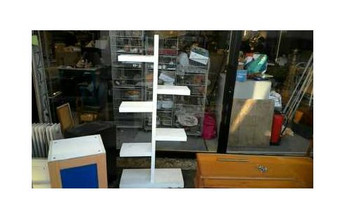 ETAGERE LAQUEE BLANCHE