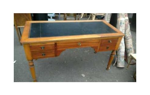 BUREAU DESSUS CUIR EN L'ETAT
