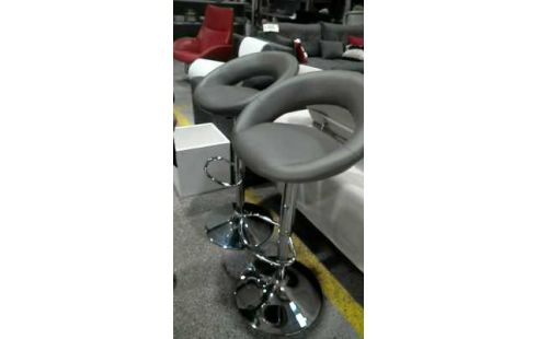 TABURETE DE BAR GRIS