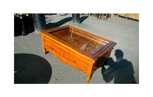 TABLE BASSE MERISIER