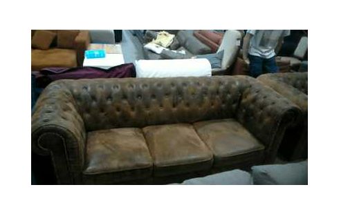 CANAPE CHESTERFIELD TISSU