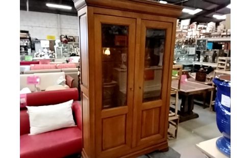 VITRINE BIBLIOTHEQUE + CLEF