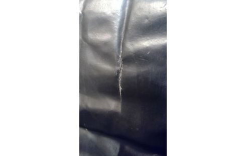 FAUTEUIL RELAX VINTAGE EN CUIR NOIR