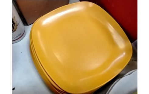 LOT DE ASSIETTE PLASTIQUE