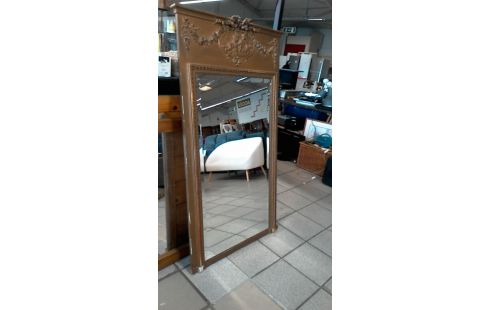 MIROIR  TRUMEAU    EN  L' ETAT