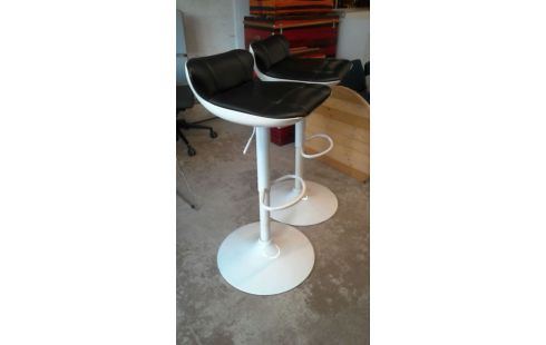 PAIRE DE TABOURETS DE
