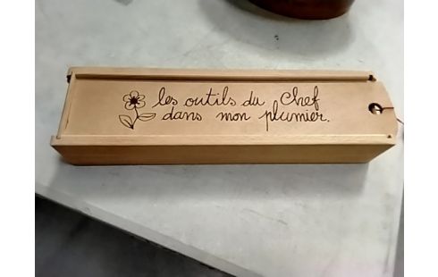 BOITE BOIS COUVERCLE