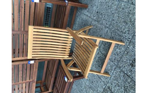 CHAISE DE JARDIN TECK