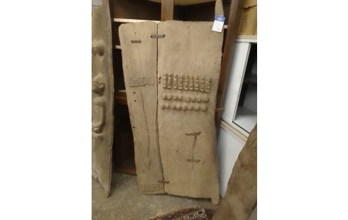 DECORATION PORTE DOGON SCULPTE