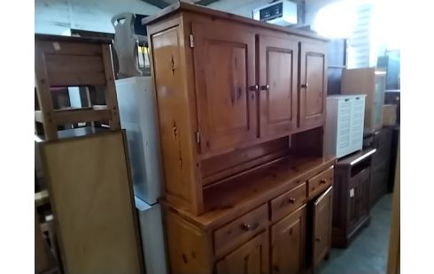 BUFFET 2 CORPS CUISINE EN PIN 153X200X46