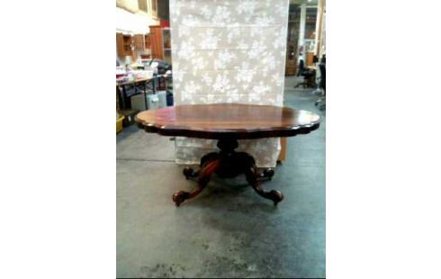 TABLE NOYER DECORE ANTIQUE