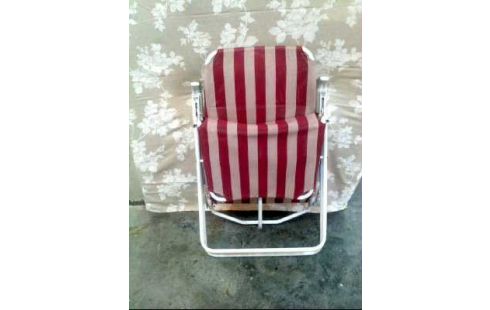 CHAISE DE JARDIN RAYE