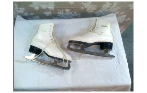 SCHLITTSCHUHE <TREX> GR.40 WEIß MIT KUVE