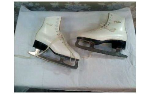 SCHLITTSCHUHE <TREX> GR.40 WEIß MIT KUVE