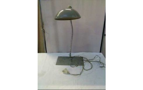 TISCHLAMPE METALL BAUHAUS-STIL GRAU