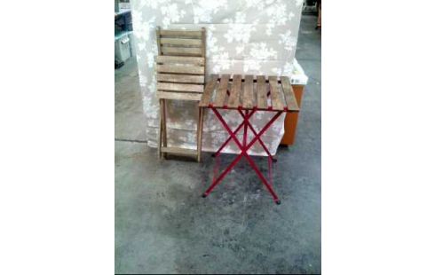 TUINTAFEL, , STOEL, , HOUT