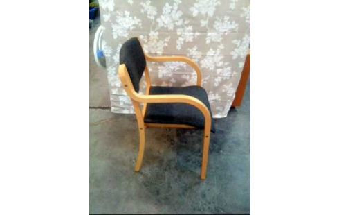 STUHL HOLZ MIT ARML.