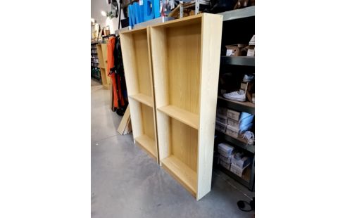 ETAGERE BIBLIOTHEQUE COULEUR BOIS CLAIR
