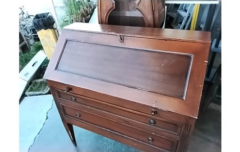 SECRETAIRE A PENTE CLE