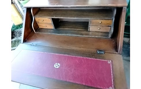 SECRETAIRE A PENTE CLE