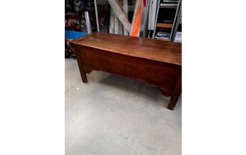 COFFRE PÉTRIN BOIS ANCIEN