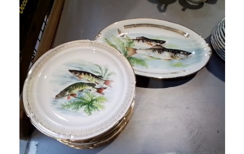 SERVICE A POISSON 13 PIECES - POISSON