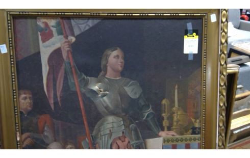 PEINTURE JEANNE D'ARC