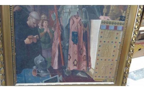 PEINTURE JEANNE D'ARC