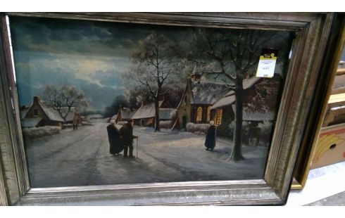 PEINTURE PAYSAGE ENNÉIGÉ