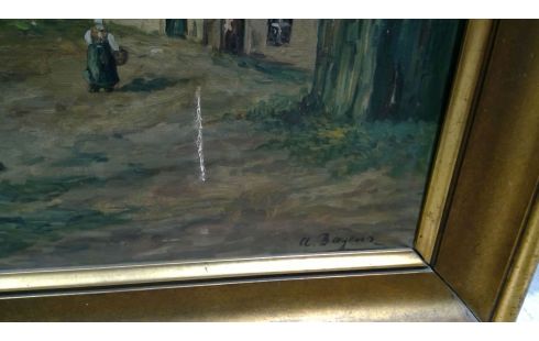 PEINTURE BORD DE MER EN L'ETAT