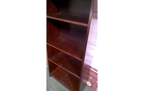 ETAGERE BIBLIOTHEQUE BRUN VINTAGE