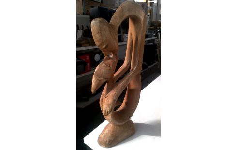 STATUE, , BOIS AFRICAIN